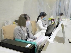 飛沫防止カーテン